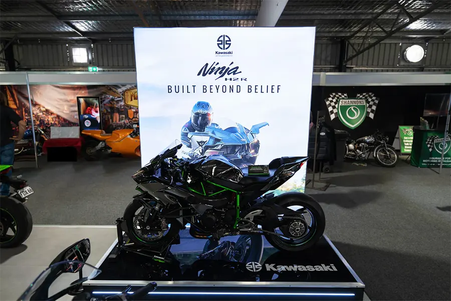 kawasaki portable stand image by exhibitcentral.com.au