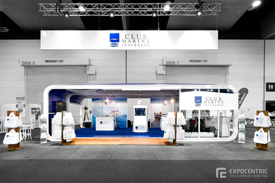 What is the difference between a peninsula booth and an inline booth? image by exhibitcentral.com.au
