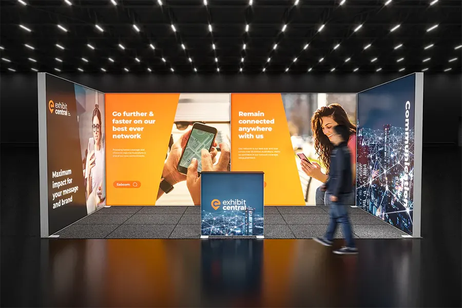 Rady-to-use exhibit displays