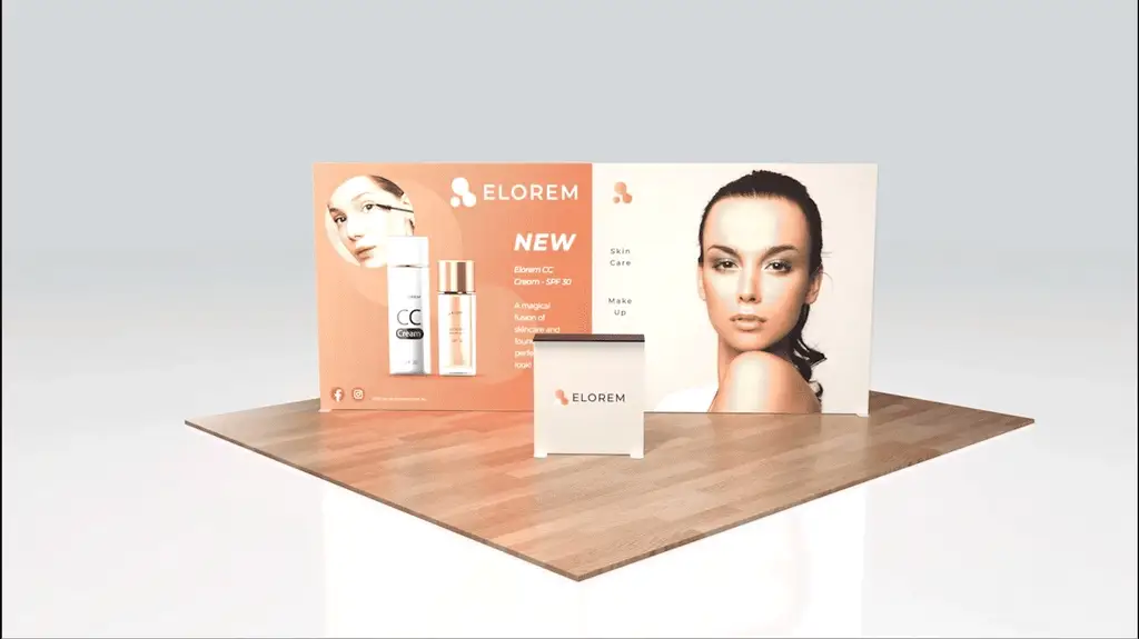 Trade show displays animation