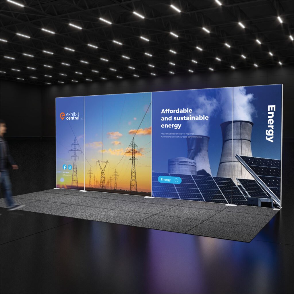 Kensington exhibition stand image by Exhibit Central