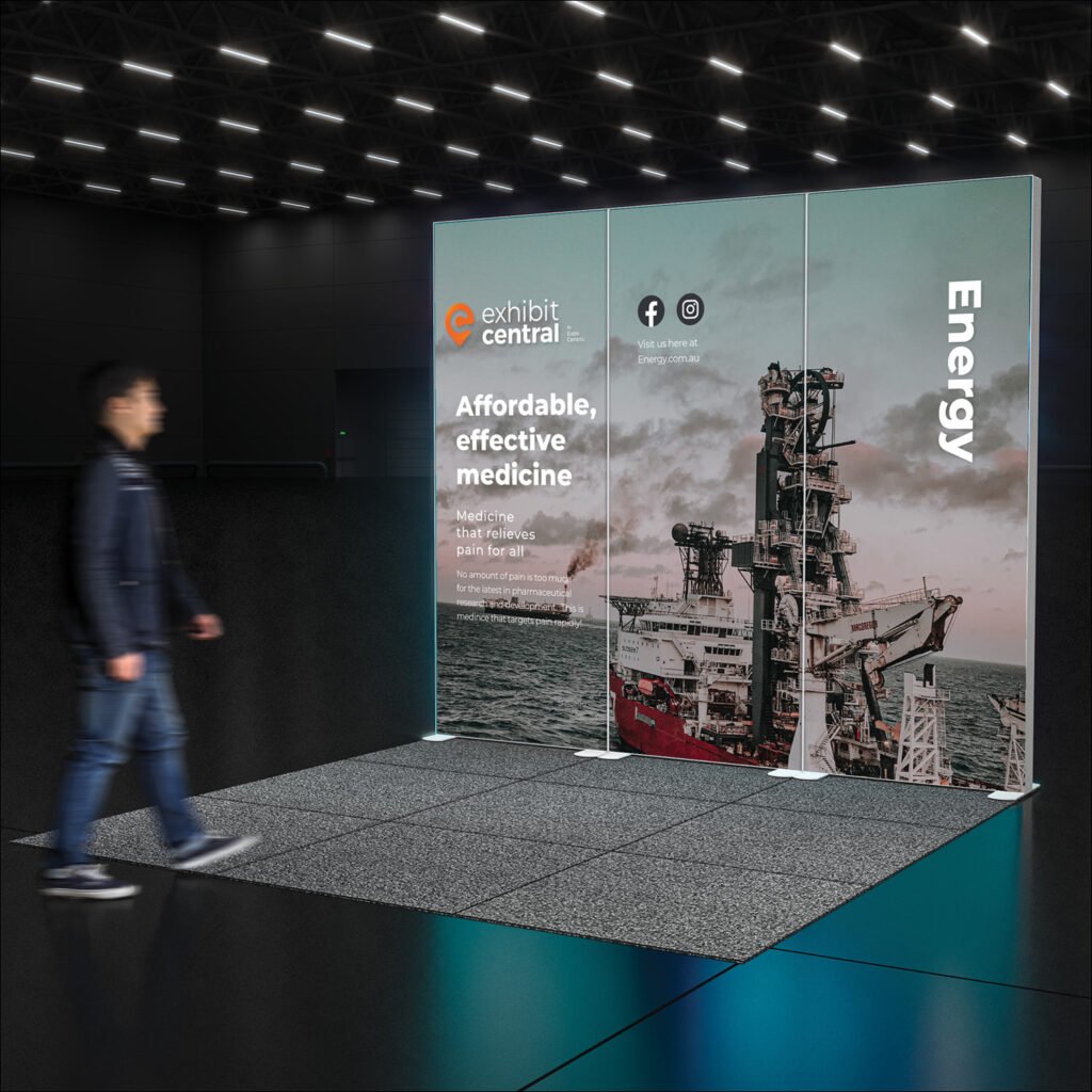 Killara 3m x 3m exhibition stand image by Exhibit Central