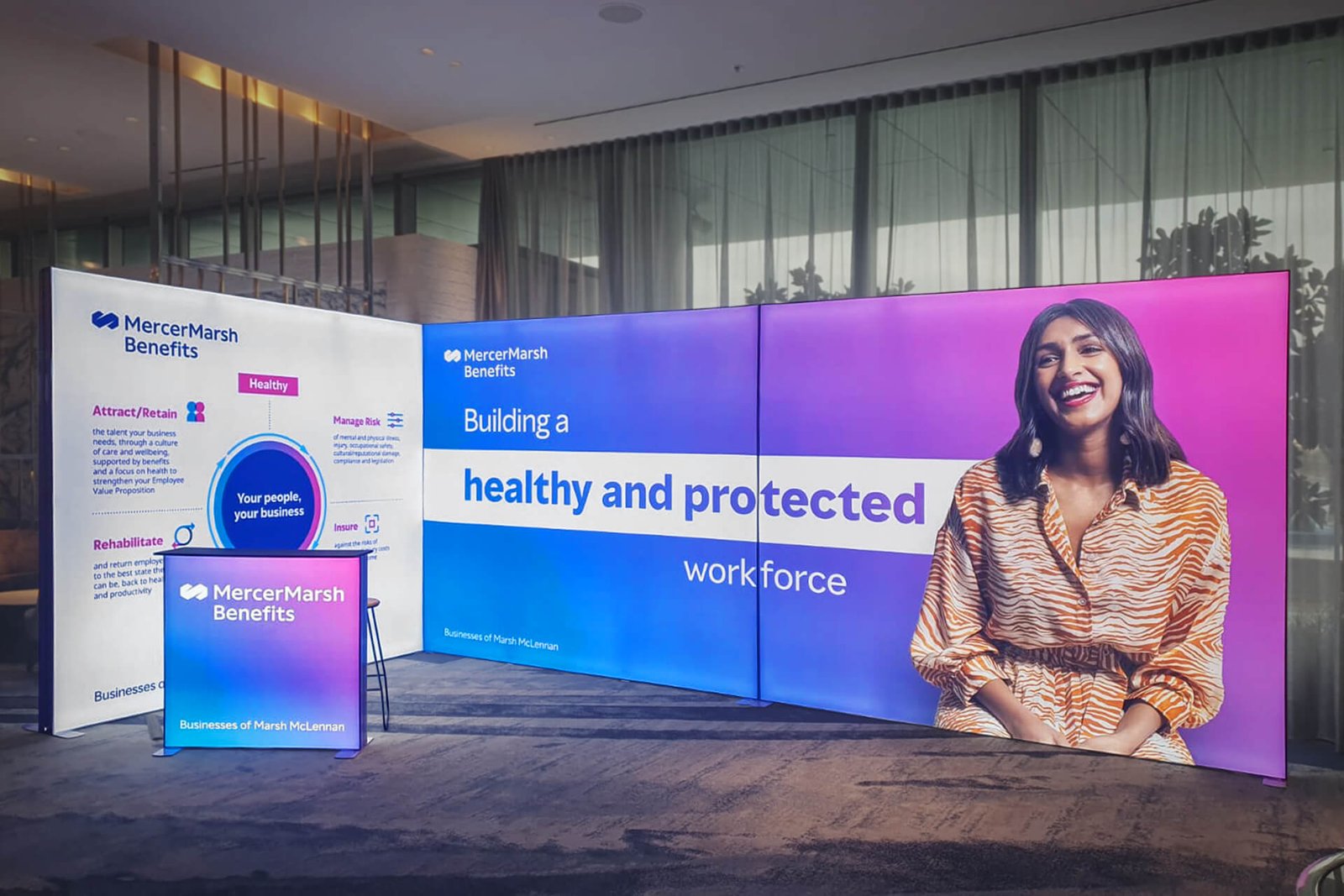 Advanced Conference Display Stands for Innovative Setups