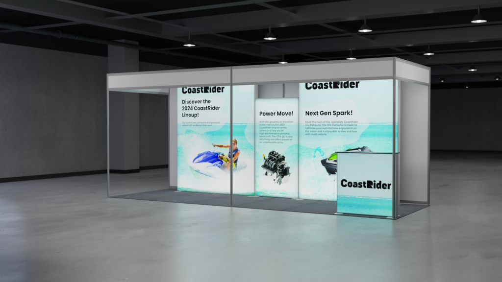 Create an Inviting Shell Scheme Booth image by Exhibitcentral.com.au