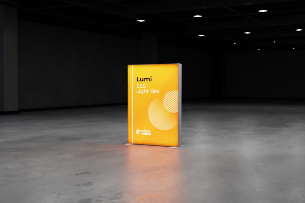 Lumi SEG Lightbox Display – 1 x 1.4m