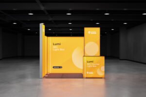 Lumi SEG Lightbox Exhibition Stand – 3 x 2m – Guildford