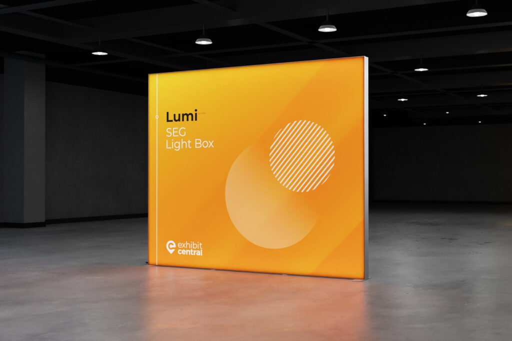 Lumi SEG Lightbox Display – 3 x 2.5m