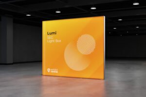 Lumi SEG Lightbox Display – 3 x 2.5m