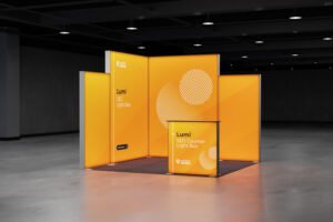 Lumi SEG Lightbox Exhibition Stand – 3 x 3m – Epping