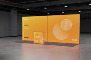 Lumi SEG Lightbox Exhibition Stand – 6 x 2m – Chatswood