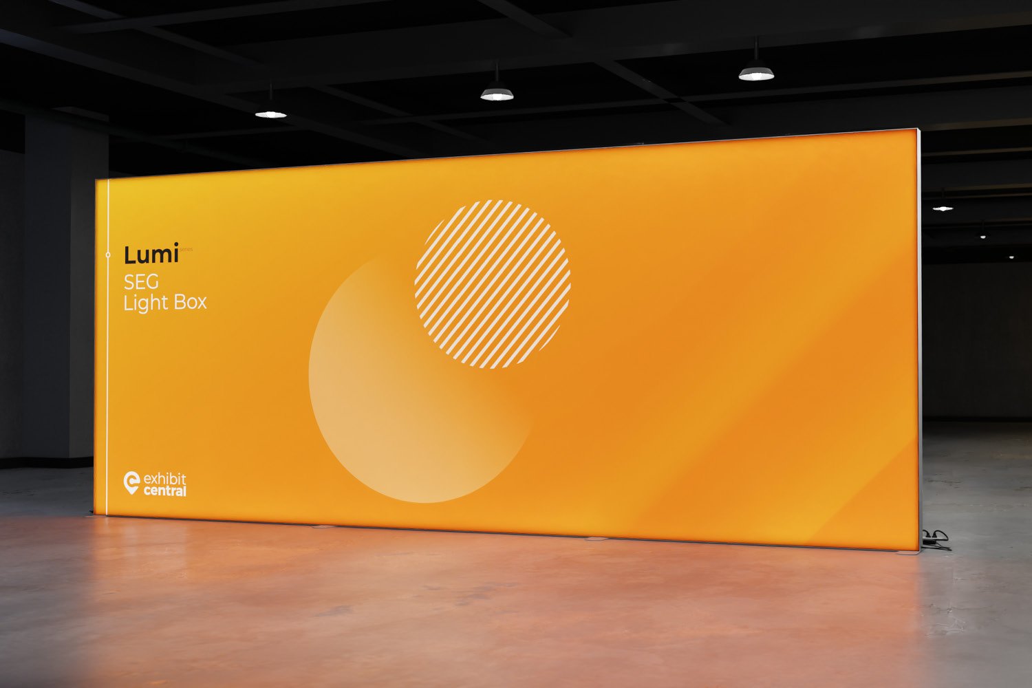 Lumi SEG Lightbox Display – 6 x 2.5m