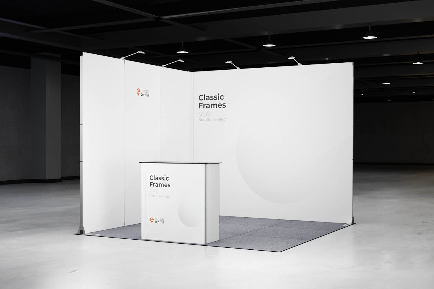 Classic Frames Corner Stand – 3 x 3m – Sutherland