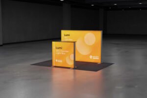 Lumi SEG Lightbox Shopping Centre Stand – 3 x 2m – Pymble