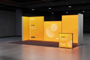 Lumi SEG Lightbox Exhibition Stand – 6 x 3m – Marrickville