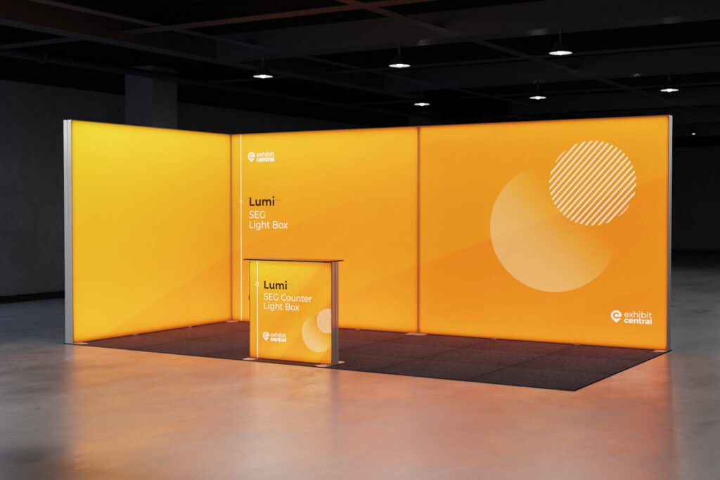 Lumi SEG Lightbox Exhibition Stand – 6 x 3m – Burwood