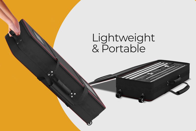 lightweight and portable image by exhibitcentral.com.au