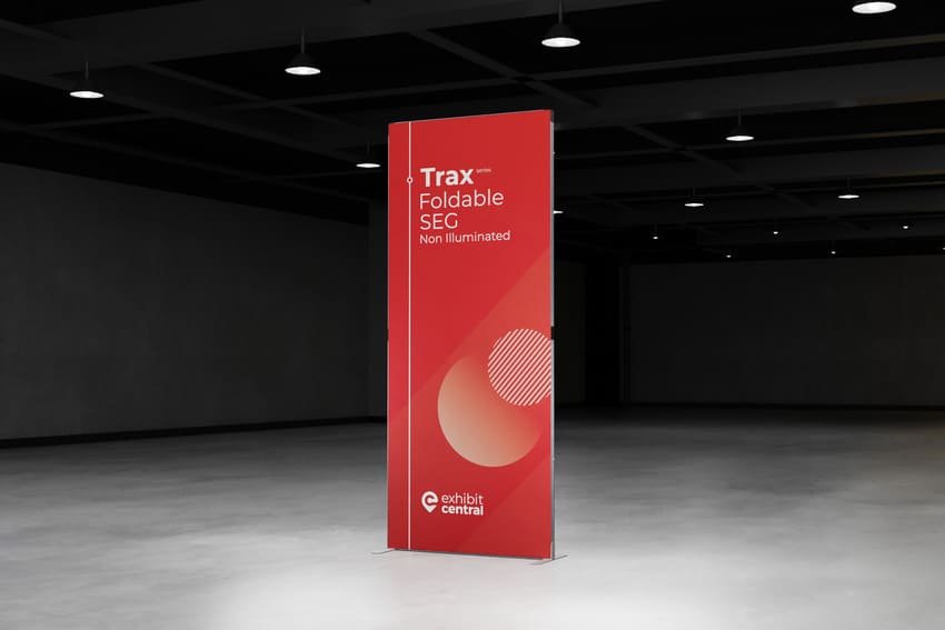 Trax Foldable SEG Fabric Display – 1 x 2.4m
