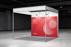 Trax Shell Scheme Peninsula Stand – 3 x 3m – Waitara