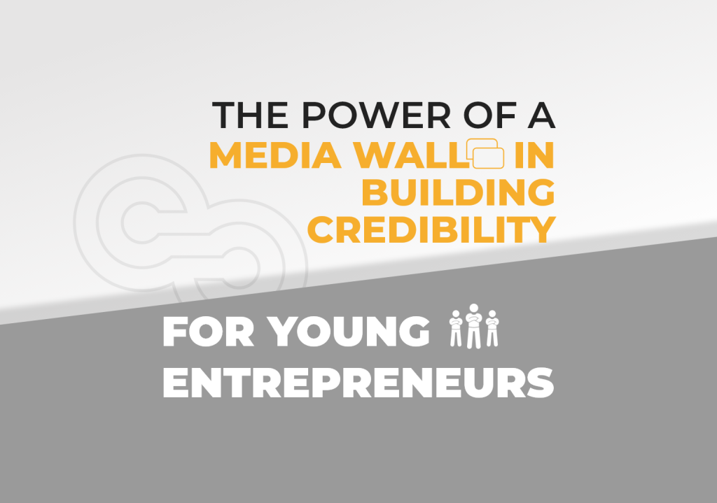 The Power of a Media Wall in Building Credibility for Young Entrepreneurs featured image by exhibitcentral.com.au