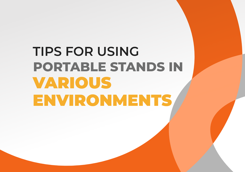 Tips for Using Portable Stands in Various Environments featured image by exhibitcentral.com.au