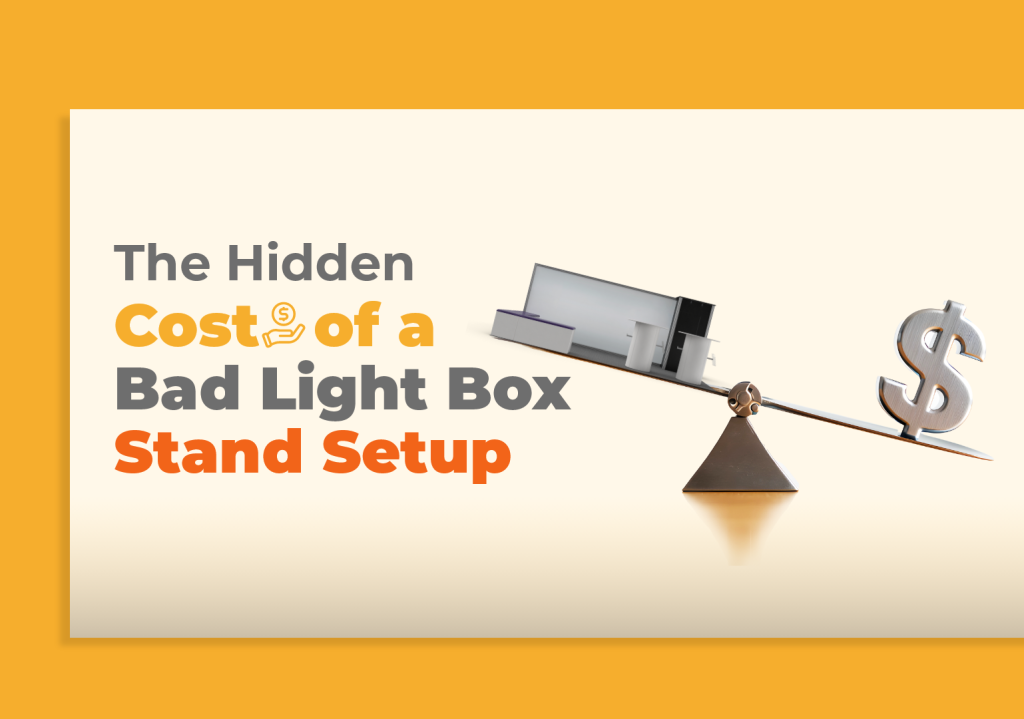The Hidden Cost of a Bad Light Box Stand Setup featured image by exhibitcentral.com.au