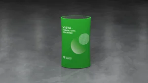 Fabric Oval Counter | Vista